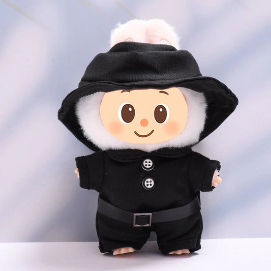 Explorer Outfit for Labubu – 2 or 3-Piece Adventure Set – Khaki or Black Style