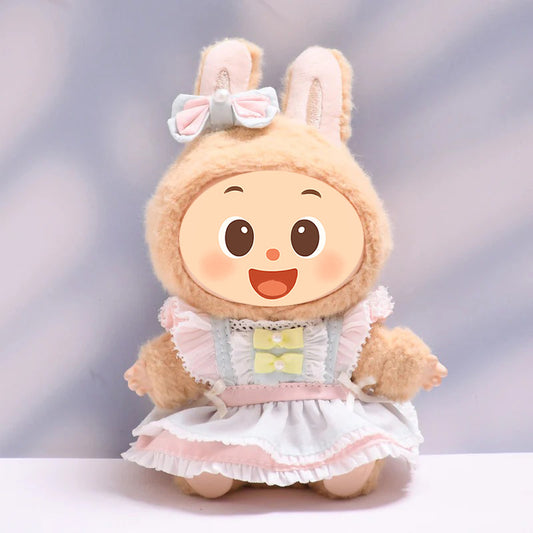 Handmade Princess Dress Set for Labubu-Compatible Dolls – 2-Piece or 3-Piece Set Available