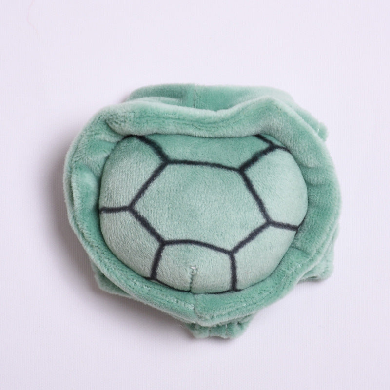 Handmade Turtle Costume Set for Labubu Dolls – Plush Outfit with Shell Backpack