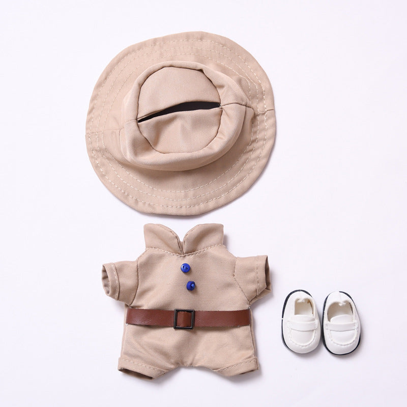 Explorer Outfit for Labubu – 2 or 3-Piece Adventure Set – Khaki or Black Style