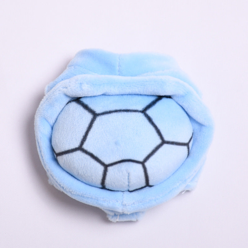 Handmade Turtle Costume Set for Labubu Dolls – Plush Outfit with Shell Backpack