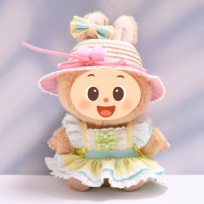 Handmade Princess Dress Set for Labubu-Compatible Dolls – 2-Piece or 3-Piece Set Available