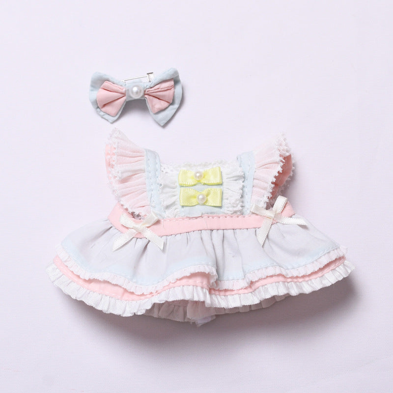 Handmade Princess Dress Set for Labubu-Compatible Dolls – 2-Piece or 3-Piece Set Available