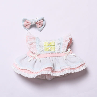 Handmade Princess Dress Set for Labubu-Compatible Dolls – 2-Piece or 3-Piece Set Available