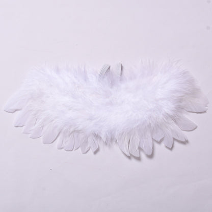 Feather Wings for Labubu-Inspired Dolls – Handmade Angel & Dark Angel Back Accessories in Black or White
